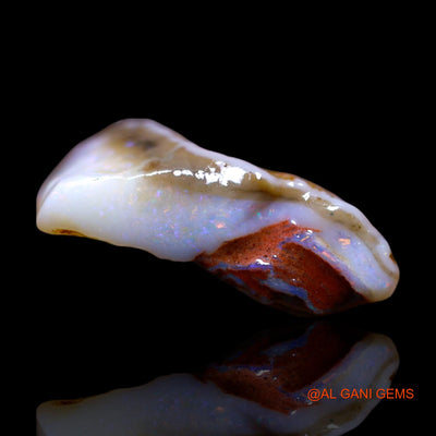 Natural Untreated Fire Opal Loose Gemstone Fancy Rough From Australia 8.00 Cts 22x13x6 mm RF-792