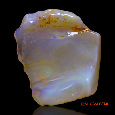 Natural Untreated Fire Opal Loose Gemstone Fancy Rough From Australia 8.00 Cts 19x15x6 mm RF-793