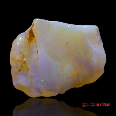 Natural Untreated Fire Opal Loose Gemstone Fancy Rough From Australia 8.00 Cts 19x15x6 mm RF-793