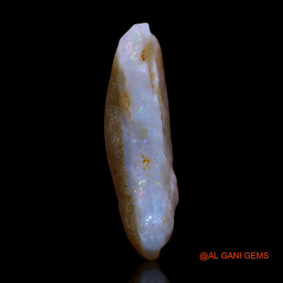 Natural Fire Opal Gemstone 8.00 Cts Loose Fancy Rough From Australia 21x14x5 mm RF-795