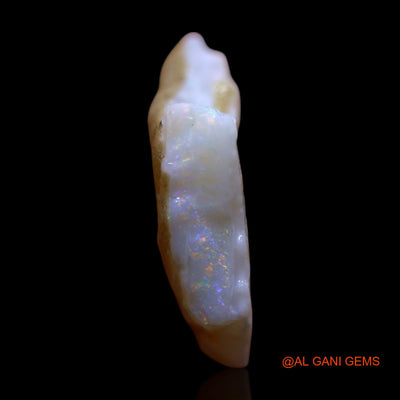 Natural Fire Opal Gemstone 8.00 Cts Loose Fancy Rough From Australia 21x14x5 mm RF-795