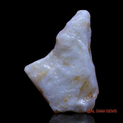 Natural Fire Opal Gemstone 8.00 Cts Loose Fancy Rough From Australia 21x14x5 mm RF-795