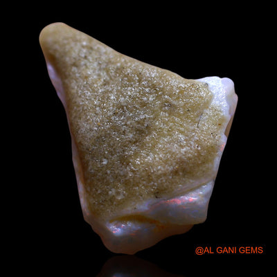 Natural Fire Opal Gemstone 8.00 Cts Loose Fancy Rough From Australia 21x14x5 mm RF-795