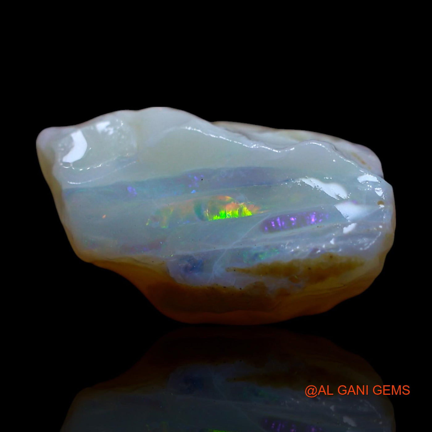 12.00 Cts Unheated Australian Fire Opal Loose Gemstone Fancy Rough Natural 20x15x9 mm RF-796