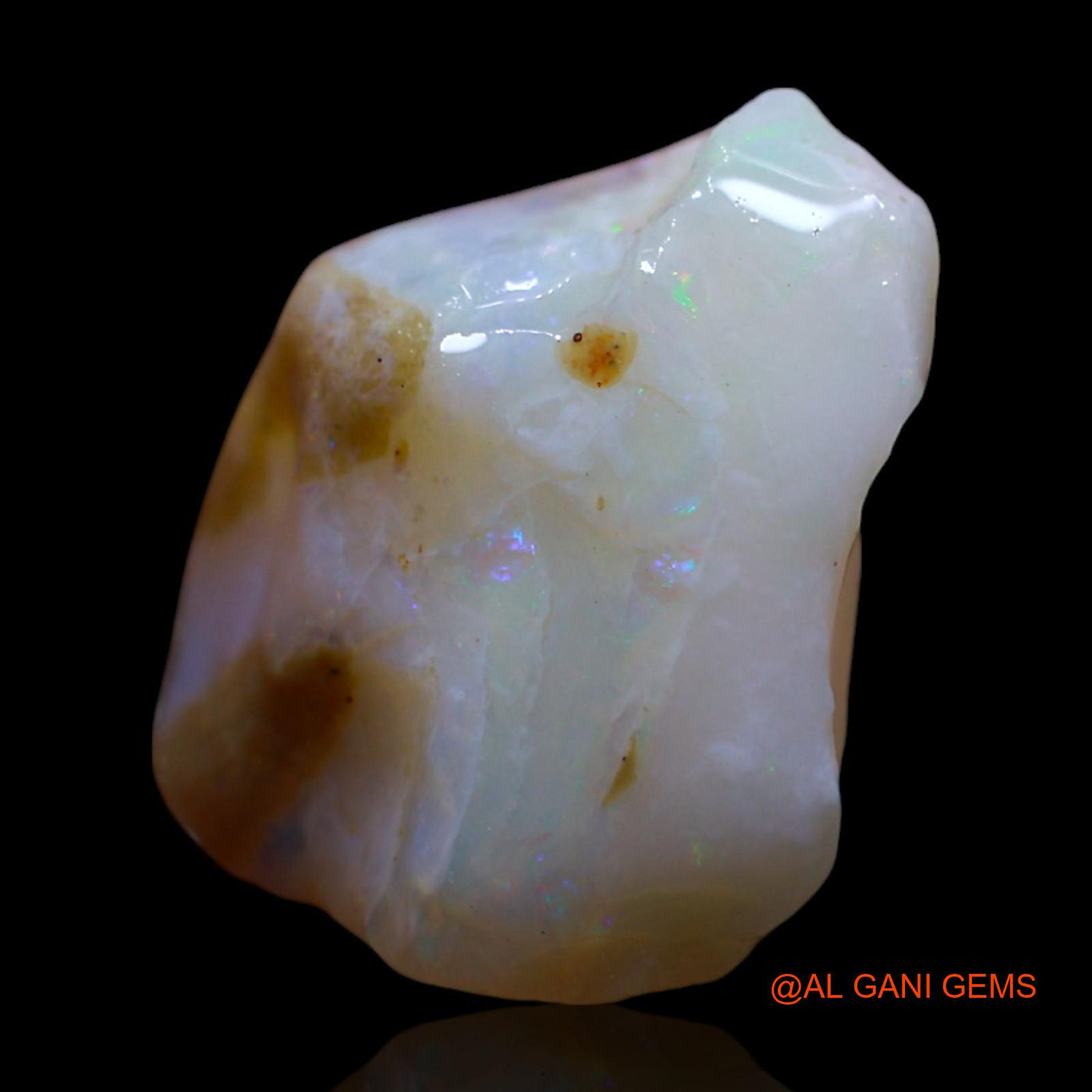 12.00 Cts Unheated Australian Fire Opal Loose Gemstone Fancy Rough Natural 20x15x9 mm RF-796
