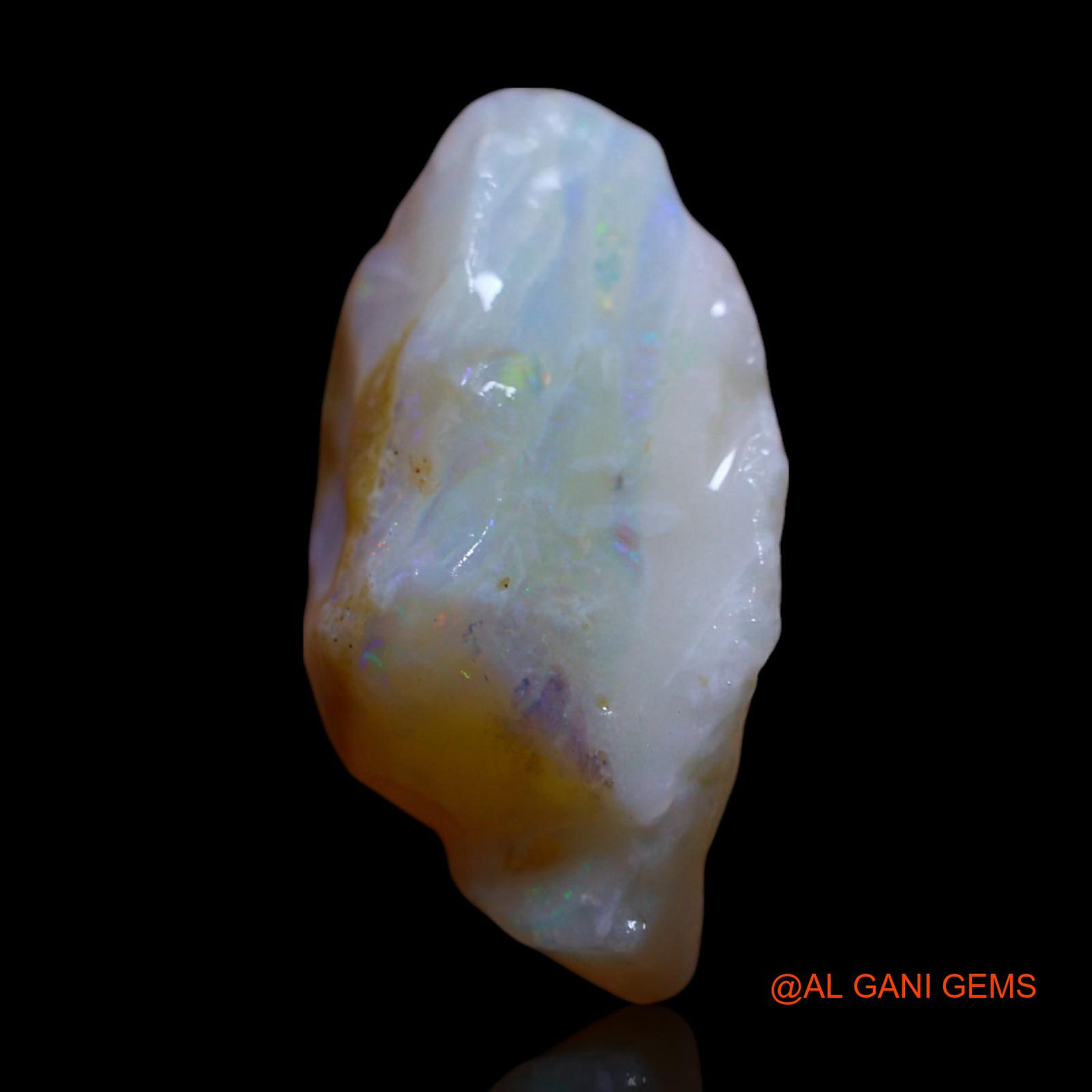 12.00 Cts Unheated Australian Fire Opal Loose Gemstone Fancy Rough Natural 20x15x9 mm RF-796