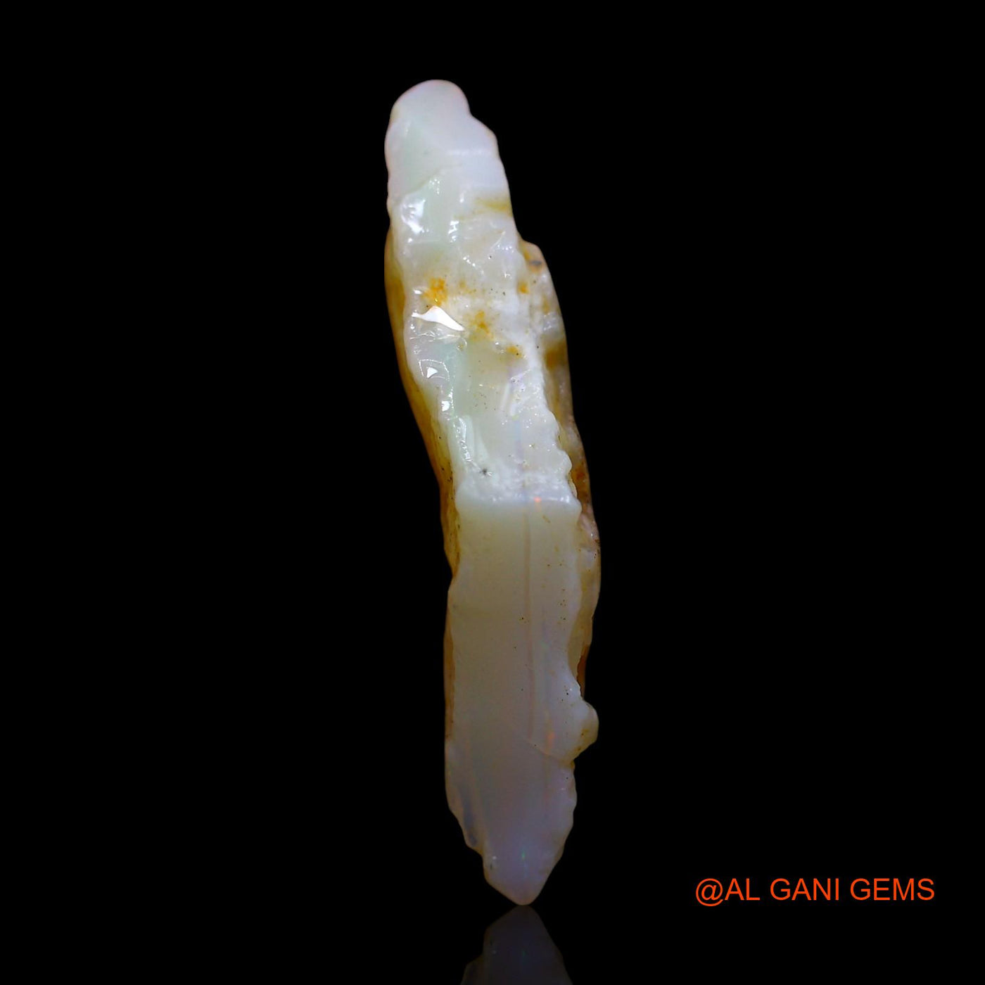 4.00 Cts Natural Australian Fire Opal Loose Gemstone Fancy Rough 27x7x5 mm RF-7