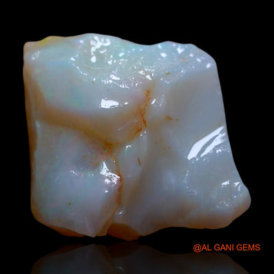 Natural Fire Opal Gemstone 10.00 Cts Loose Fancy Rough From Australia 17x14x7 mm RF-810