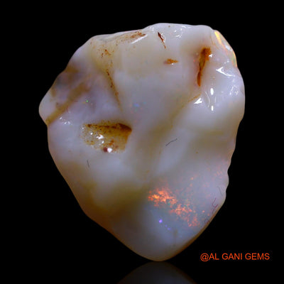 9.00 Cts Natural Australian Fire Opal Loose Gemstone Fancy Rough 15x14x9 mm RF-813