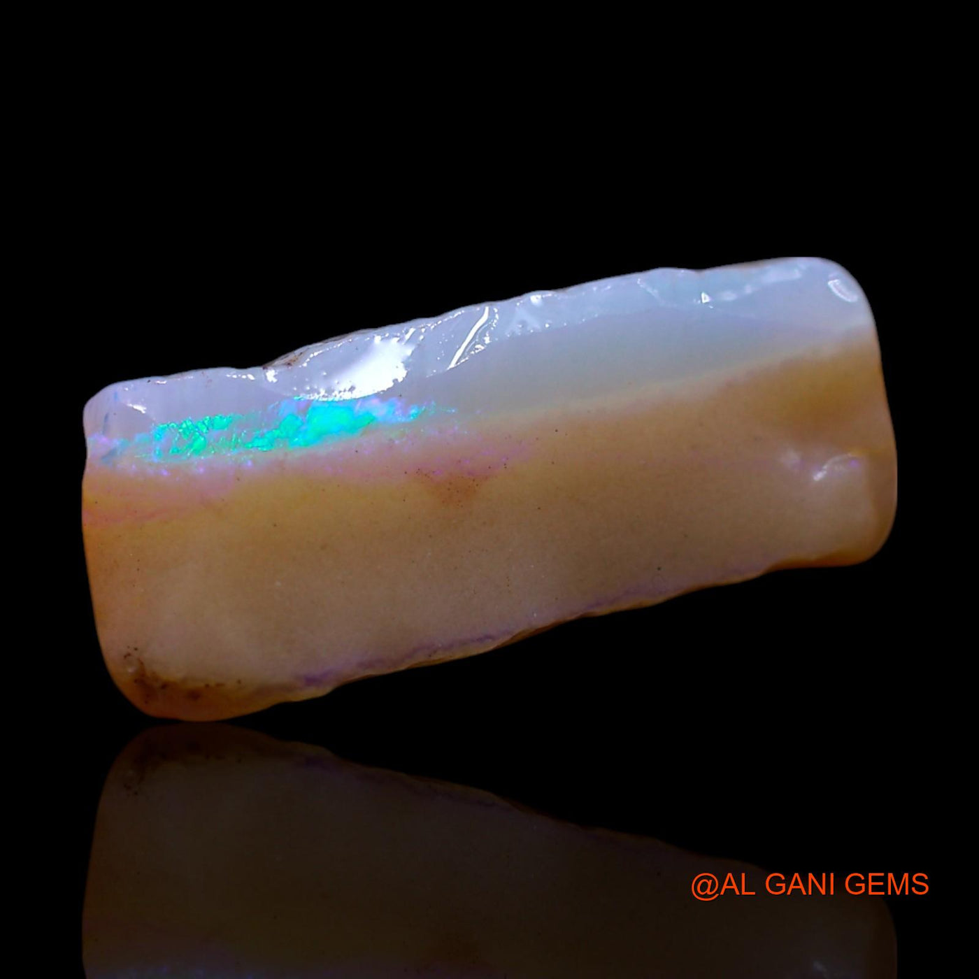 9.00 Cts Natural Australian Fire Opal Loose Gemstone Fancy Rough 17x12x7 mm RF-814