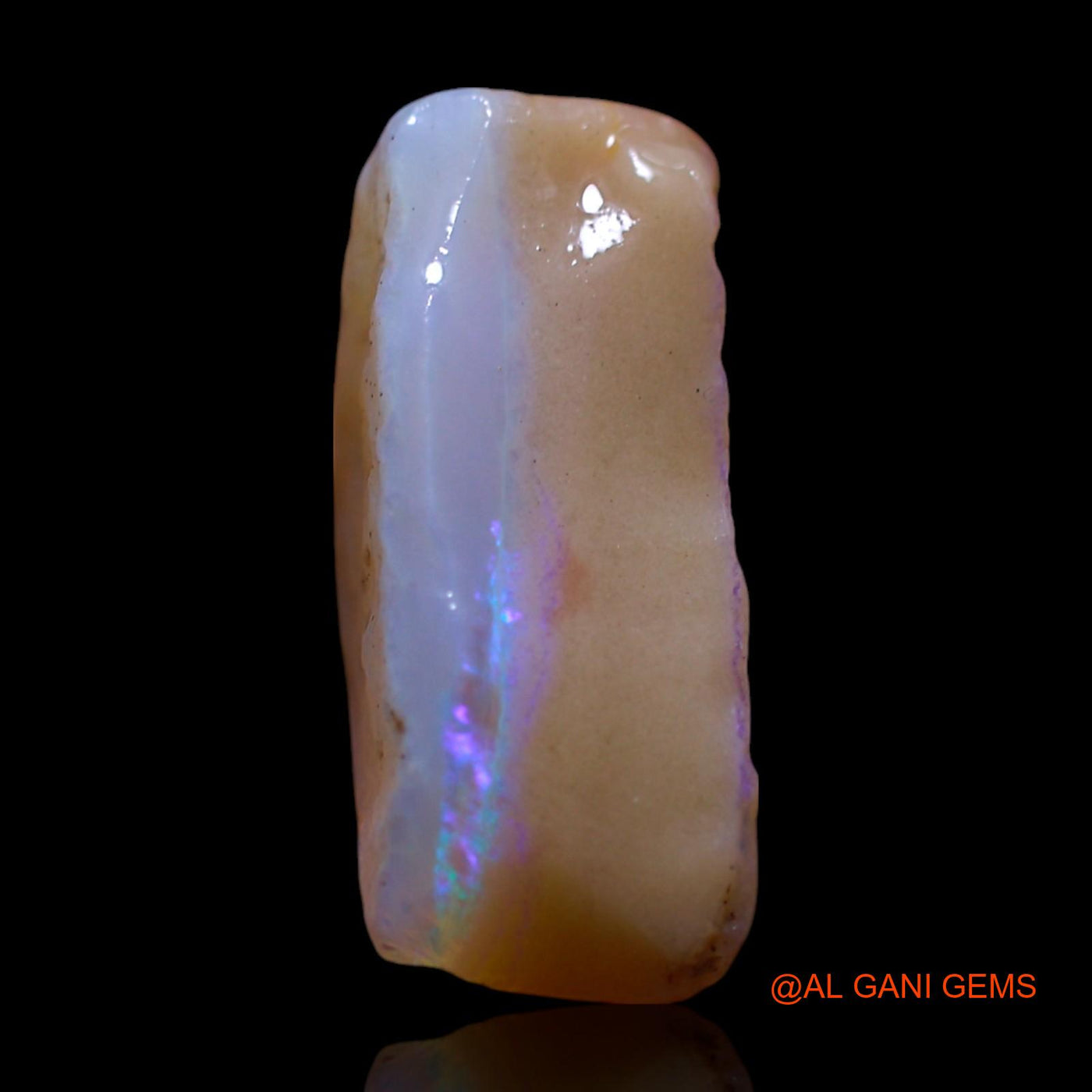 9.00 Cts Natural Australian Fire Opal Loose Gemstone Fancy Rough 17x12x7 mm RF-814
