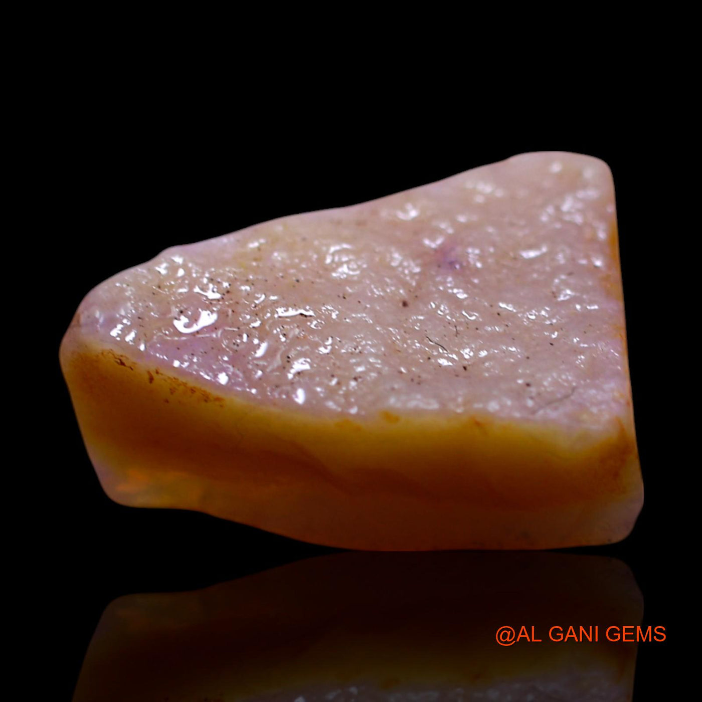 9.00 Cts Natural Australian Fire Opal Loose Gemstone Fancy Rough 17x12x7 mm RF-814