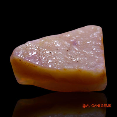 9.00 Cts Natural Australian Fire Opal Loose Gemstone Fancy Rough 17x12x7 mm RF-814