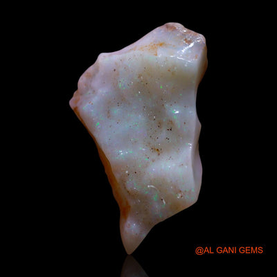 Natural Untreated Fire Opal Loose Gemstone Fancy Rough From Australia 5.00 Cts 18x13x5 mm RF-821
