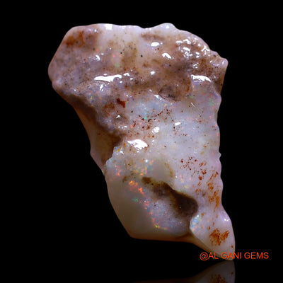 Natural Untreated Fire Opal Loose Gemstone Fancy Rough From Australia 5.00 Cts 18x13x5 mm RF-821