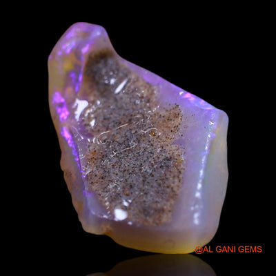 Natural Fire Opal Gemstone 5.00 Cts Loose Fancy Rough From Australia 20x12x5 mm RF-827