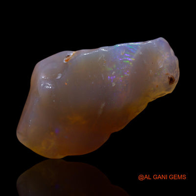 Natural Untreated Fire Opal Loose Gemstone Fancy Rough From Australia 6.00 Cts 20x12x5 mm RF-828