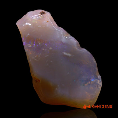 Natural Untreated Fire Opal Loose Gemstone Fancy Rough From Australia 6.00 Cts 20x12x5 mm RF-828