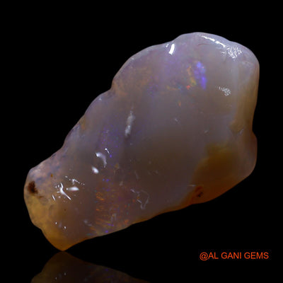 Natural Untreated Fire Opal Loose Gemstone Fancy Rough From Australia 6.00 Cts 20x12x5 mm RF-828