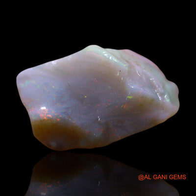 9.00 Cts Natural Australian Fire Opal Loose Gemstone Fancy Rough 19x11x9 mm RF-829