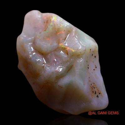 9.00 Cts Natural Australian Fire Opal Loose Gemstone Fancy Rough 19x11x9 mm RF-829