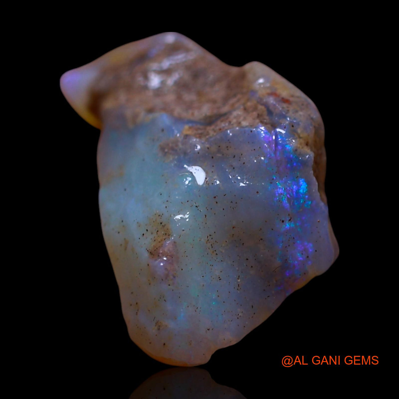 6.00 Cts Unheated Australian Fire Opal Loose Gemstone Fancy Rough Natural 19x11x8 mm RF-830