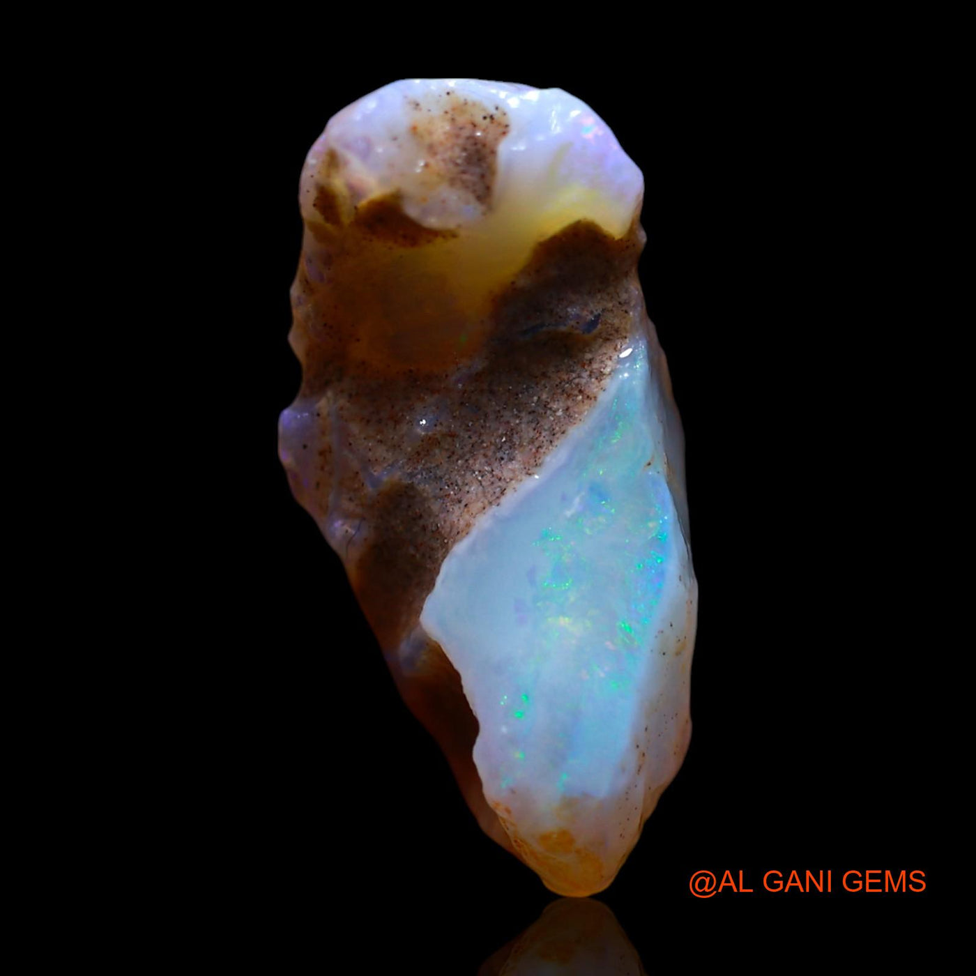 6.00 Cts Unheated Australian Fire Opal Loose Gemstone Fancy Rough Natural 19x11x8 mm RF-830