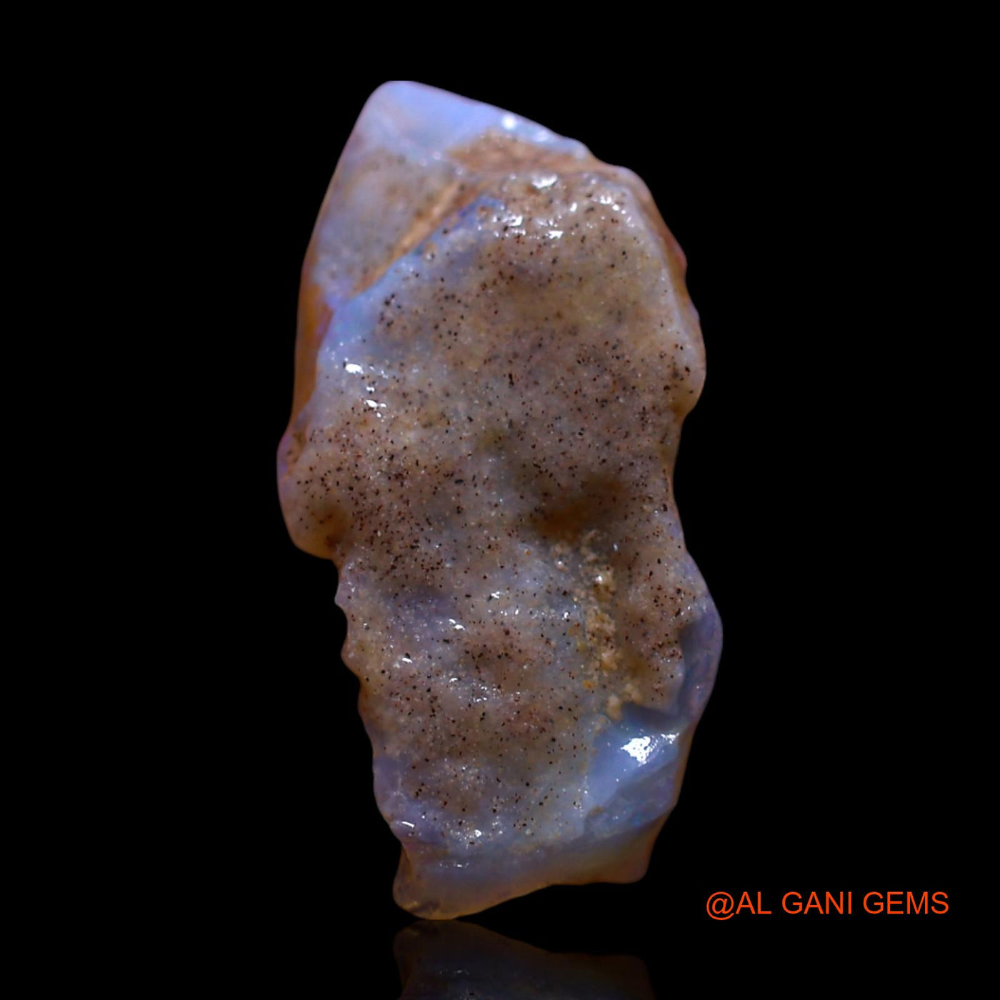 6.00 Cts Unheated Australian Fire Opal Loose Gemstone Fancy Rough Natural 19x11x8 mm RF-830