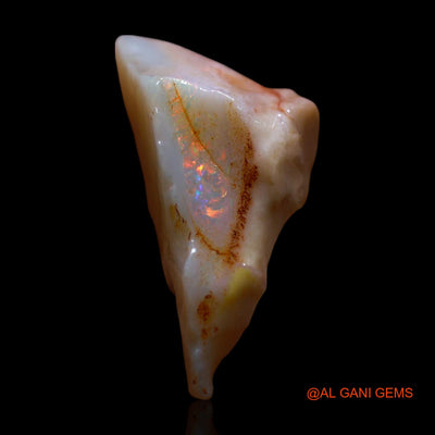 4.00 Cts Natural Australian Fire Opal Loose Gemstone Fancy Rough 20x10x6 mm RF-832