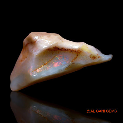 4.00 Cts Natural Australian Fire Opal Loose Gemstone Fancy Rough 20x10x6 mm RF-832