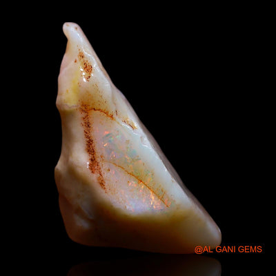 4.00 Cts Natural Australian Fire Opal Loose Gemstone Fancy Rough 20x10x6 mm RF-832