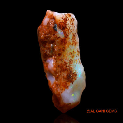 7.00 Cts Natural Australian Fire Opal Loose Gemstone Fancy Rough 18x11x7 mm RF-834