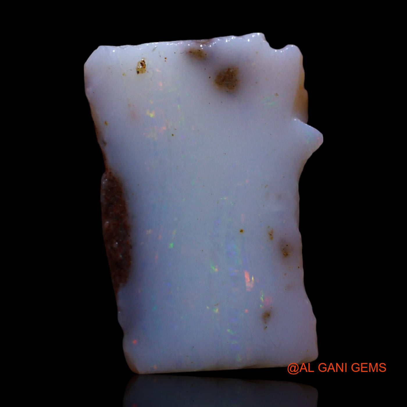 7.00 Cts Natural Australian Fire Opal Loose Gemstone Fancy Rough 15x11x7 mm RF-835