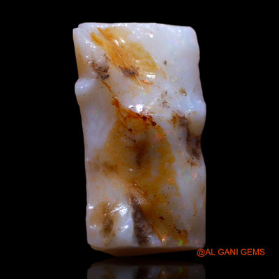 7.00 Cts Natural Australian Fire Opal Loose Gemstone Fancy Rough 15x11x7 mm RF-835