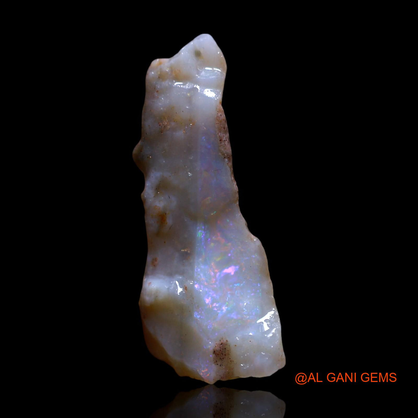 5.00 Cts Unheated Australian Fire Opal Loose Gemstone Fancy Rough Natural 19x11x6 mm RF-836