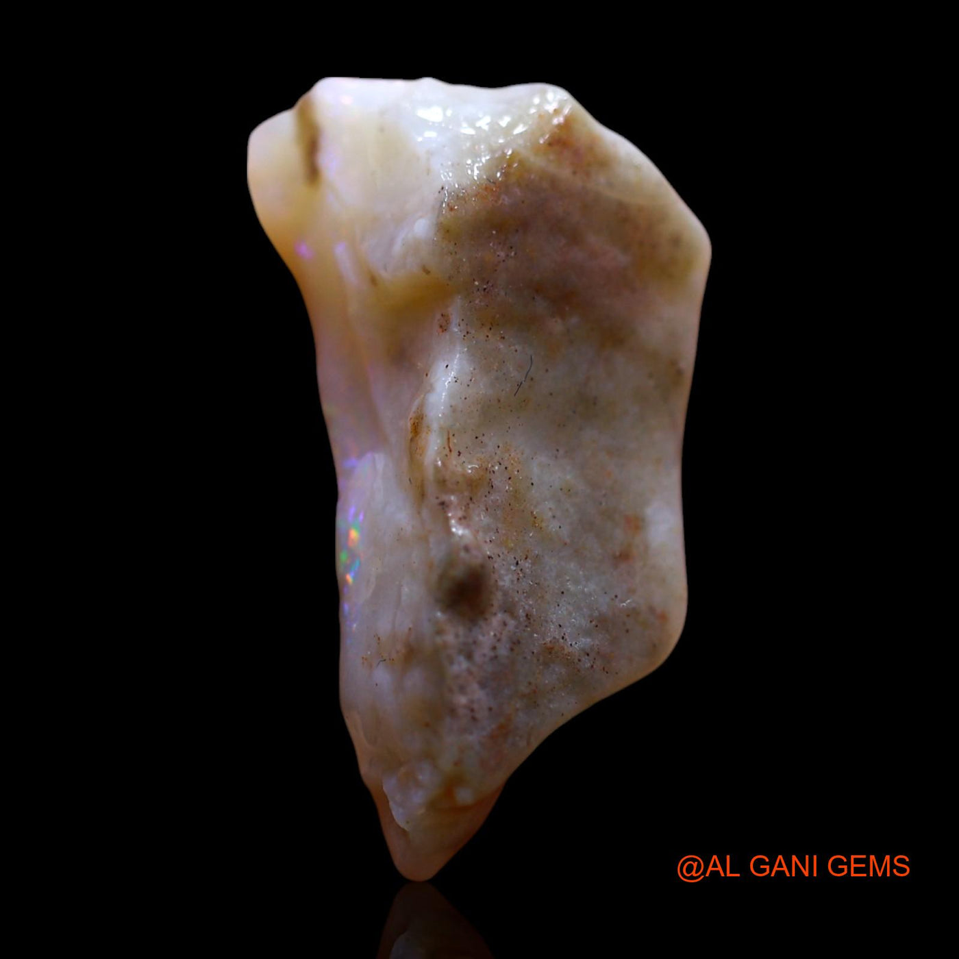 5.00 Cts Unheated Australian Fire Opal Loose Gemstone Fancy Rough Natural 19x11x6 mm RF-836