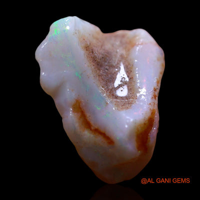 9.00 Cts Natural Australian Fire Opal Fancy Rough Loose Gemstone For Jewelry 16x14x9 mm RF-837