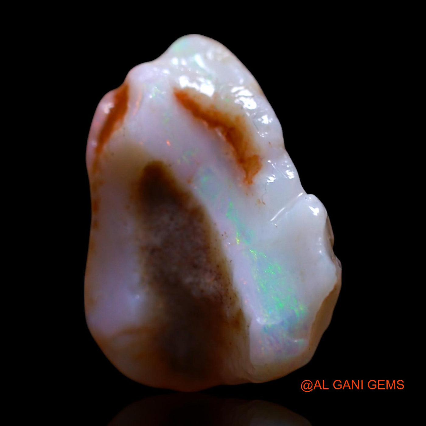 9.00 Cts Natural Australian Fire Opal Fancy Rough Loose Gemstone For Jewelry 16x14x9 mm RF-837