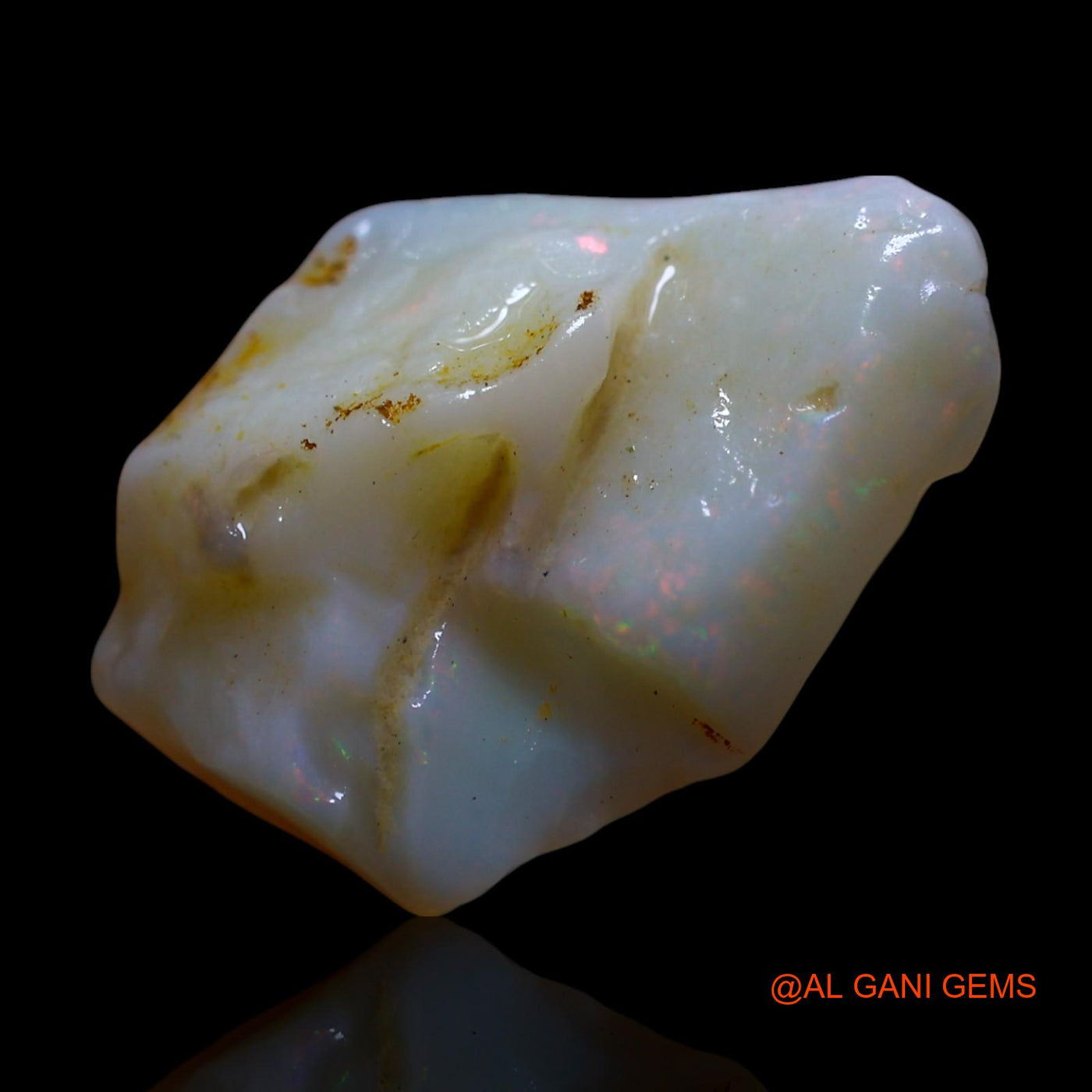 6.00 Cts Natural Australian Fire Opal Fancy Rough Loose Gemstone For Jewelry 19x14x7 mm RF-838