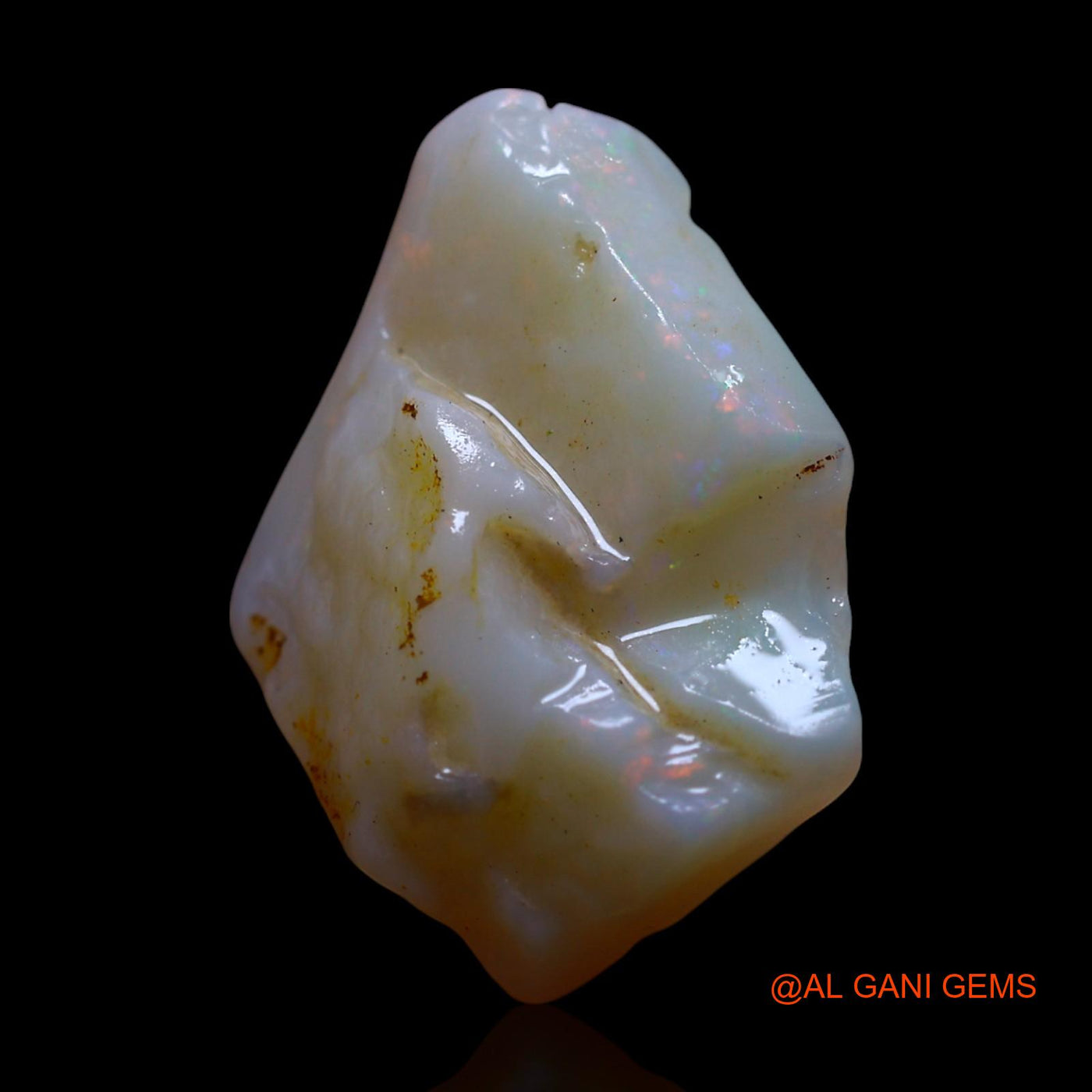 6.00 Cts Natural Australian Fire Opal Fancy Rough Loose Gemstone For Jewelry 19x14x7 mm RF-838