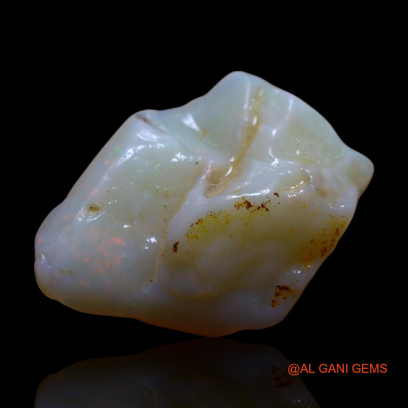 6.00 Cts Natural Australian Fire Opal Fancy Rough Loose Gemstone For Jewelry 19x14x7 mm RF-838