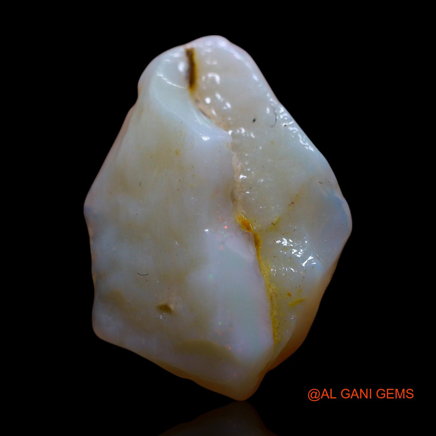 6.00 Cts Natural Australian Fire Opal Fancy Rough Loose Gemstone For Jewelry 19x14x7 mm RF-838