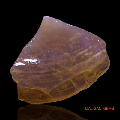 3.00 Cts Unheated Australian Fire Opal Loose Gemstone Fancy Rough Natural 17x15x2 mm RF-839