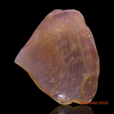 3.00 Cts Unheated Australian Fire Opal Loose Gemstone Fancy Rough Natural 17x15x2 mm RF-839
