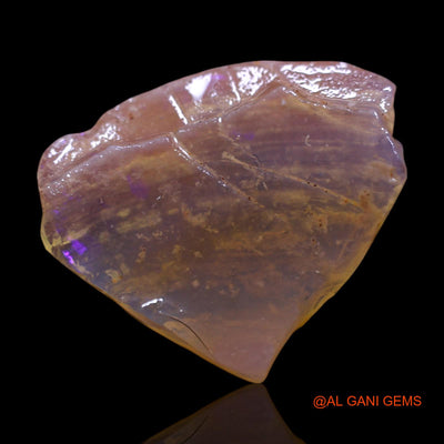 3.00 Cts Unheated Australian Fire Opal Loose Gemstone Fancy Rough Natural 17x15x2 mm RF-839