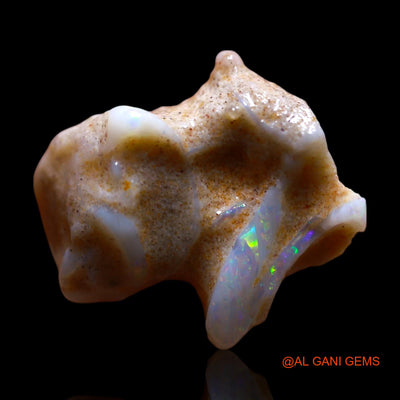7.00 Cts Natural Australian Fire Opal Loose Gemstone Fancy Rough 19x14x10 mm RF-840