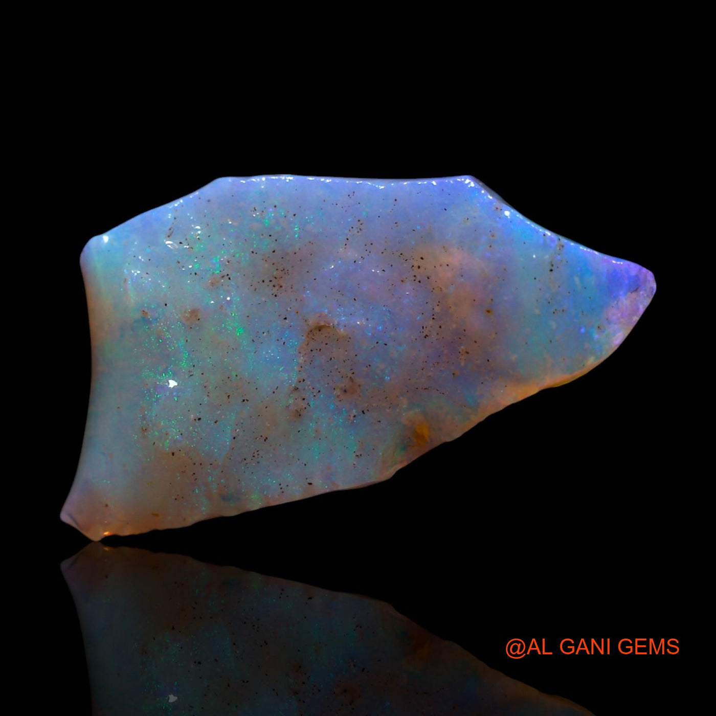 3.00 Cts Natural Australian Fire Opal Loose Gemstone Fancy Rough 19x10x3 mm RF-843