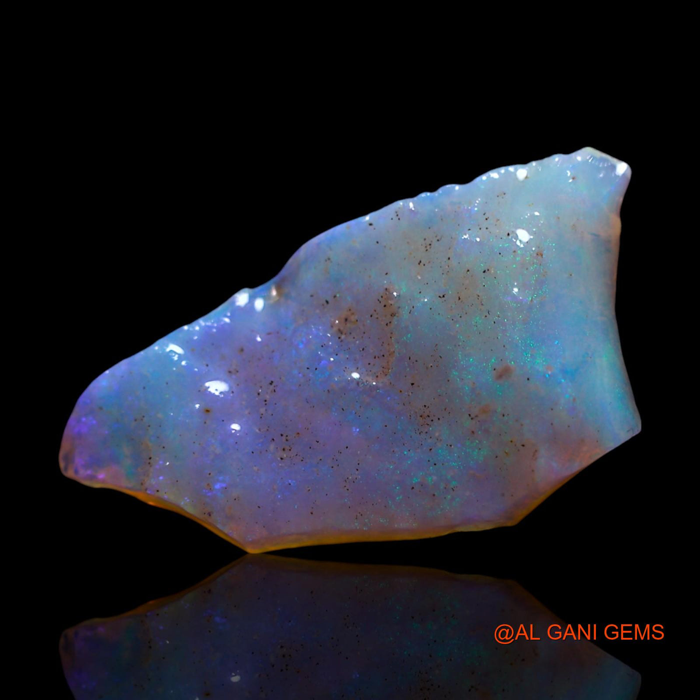 3.00 Cts Natural Australian Fire Opal Loose Gemstone Fancy Rough 19x10x3 mm RF-843