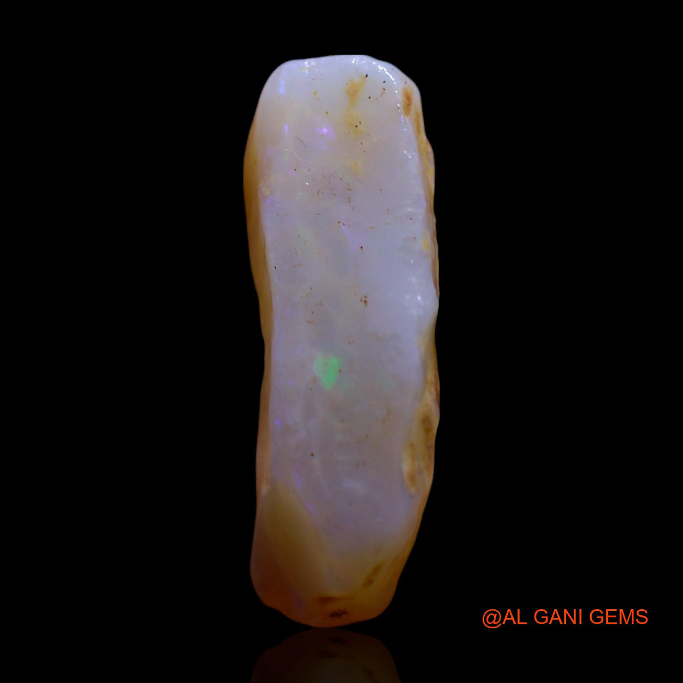 5.00 Cts Natural Australian Fire Opal Loose Gemstone Fancy Rough 20x19x5 mm RF-844