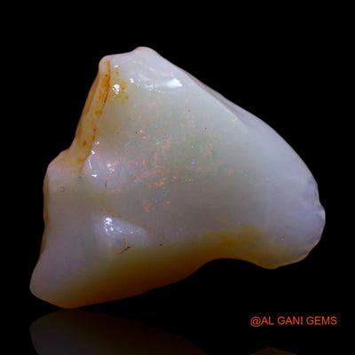 Natural Untreated Fire Opal Loose Gemstone Fancy Rough From Australia 7.00 Cts 16x13x7 mm RF-849